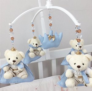 Móbile de berço ursinho príncipe azul | MBL004