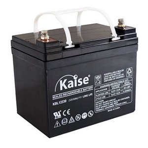 Bateria Selada 12V 33Ah para Cadeira de rodas Motorizada LONG LIFE KAISE (PAR)