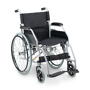 Cadeira de Rodas Aço 120Kg Dobrável D100 Dellamed