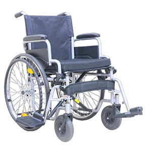 Cadeira de Rodas Aço Carbono 100Kg Dobrável Roda Removível Start Lançamento Freedom