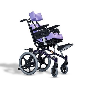 Cadeira Carrinho Postural Conforma Tilt Alumínio 75Kg Desmontável Ortobras