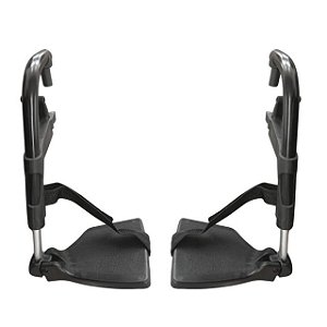 Pedal Completo de Cadeira de Roda Motorizada Ortobras