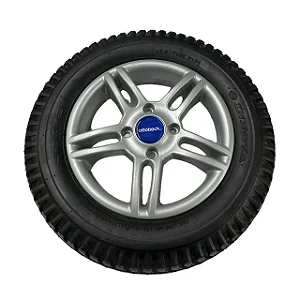 Roda Traseira Antifuro para Cadeira Motorizada B400 Ottobock 14pol