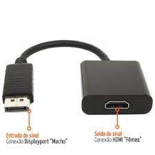 Adaptador Displayport X Hdmi Femea
