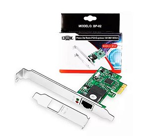 Placa De Rede Pci-Express 10/100/1000