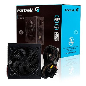 Fonte 400W Real 80 Plus Pfc Ativo Bivolt
