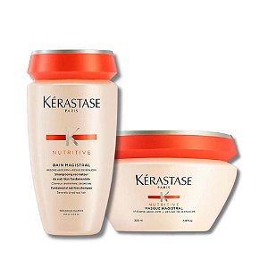 Kit Kerastase Nutritive Magistral - Shampoo e Máscara