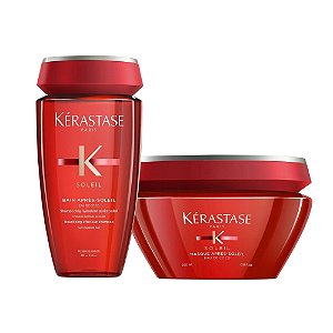 Kit Kerastase Soleil Essencial Pós-Sol - Shampoo e Máscara