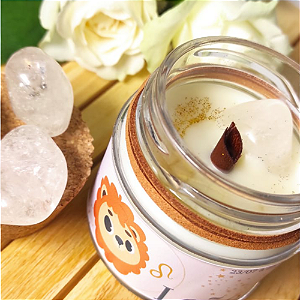 Vela Signo Leão Flor de Laranjeira 100g