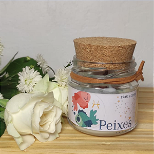 Vela Signo Peixes Alecrim, Sálvia e Arruda 100g