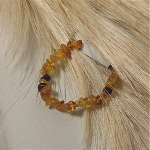 Pulseira Cascalho Ambar