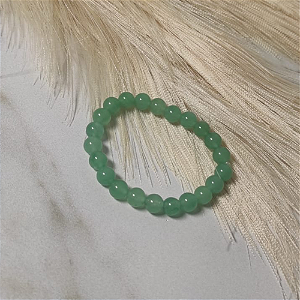 Pulseira Esfera Quartzo Verde