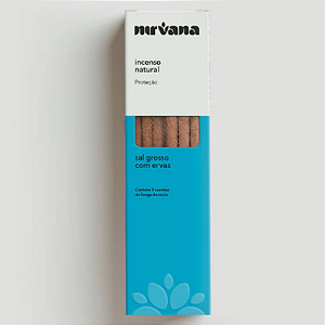 Incenso Nirvana Natural SAL GROSSO COM ERVAS