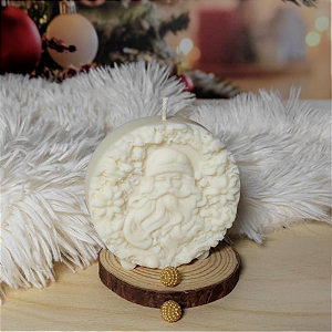 Vela Redonda Papai Noel 90g