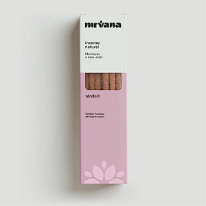 Incenso Nirvana Natural Sandalo