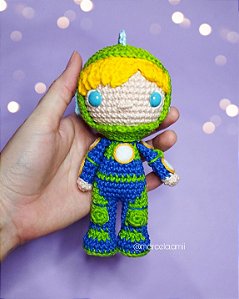 Liga da Identidade - Ben (amigurumi / boneco de crochê)