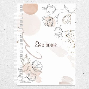 Caderno - Floral VII