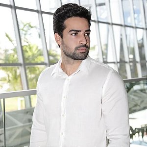 Camisa manga longa linho slim fit