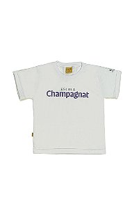 Camiseta Manga Curta Unissex Branca - Escola Champagnat