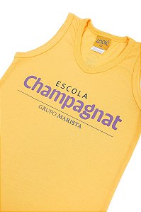 Regata Unissex Amarela - Escola Champagnat