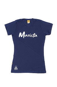 Baby Look Fundamental e Médio Malha Conforto Marinho