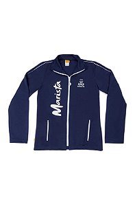 F22 Jaqueta Feminina Fundamental e Médio e, malha Colegial