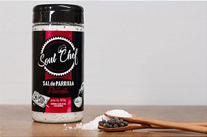 Sal De Parrilla Com Pimenta Preta Soul Chef 500g
