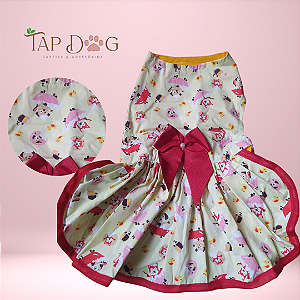 Vestido Tricoline - Tamanho M