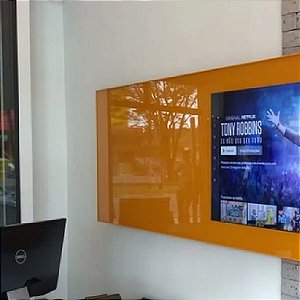 Vidro Colorido para TV Dual Screen Color TV Sob Medida por Metro Quadrado em Qualquer Cor