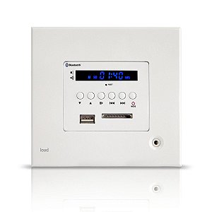 Amplificador In Wall Loud Áudio LAC LX BT IR 30W Bluetooth - Bivolt