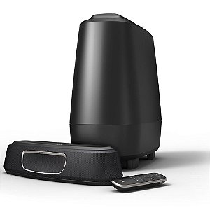 Soundbar 5.1 Polk Audio e Subwoofer MagniFi Mini - Bivolt