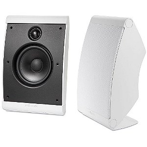 Par de Caixa Acústica Surround Polk Audio OWM3 Satélite - Branco