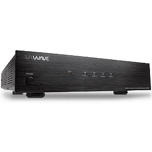 Amplificador Multiroom 4 Zonas WMR46 Wave 6 Fontes 30W - Preto