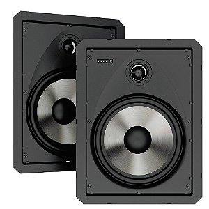 Kit de Caixa Acústica de Embutir Loud Áudio LR6BTA 50W