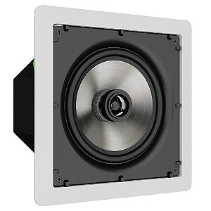 Caixa Acústica de Embutir Quadrada Loud Áudio SQ6-BB Com Back Box 50W