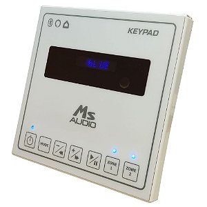Amplificador de Parede Key Pad 180W - MS Áudio