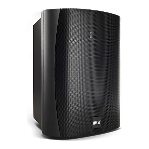 Par de Caixas Outdoor KEF Ventura 5 IP65 Selada 2 Vias 5,25" Névoa Salina 1200 h Preta
