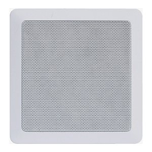 Caixa de Som de Embutir Estéreo Quadrada Loud Áudio SQ8-30 PA 8" Bobina Dupla 30W por Canal