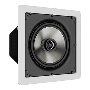 Caixa de Som de Embutir Quadrada Loud Áudio SQ6-50 BB 6" 50W com Back Box Fechamento Traseiro