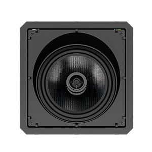 Caixa Acústica de Embutir Angulada Quadrada Loud Áudio CLK6-120 120W RMS Borderless