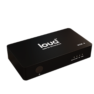 Receptor Multimídia Loud Áudio WSR-4 Wi-Fi - Bivolt