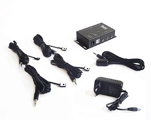 Kit Emissor e Repetidor de IR Loud Áudio CIR Completo