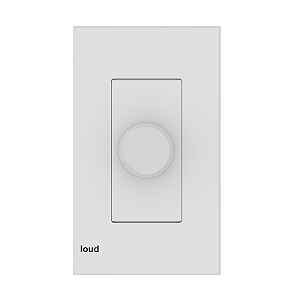 Atenuador de Volume Loud Áudio VCS-L70 12 Posições - Branco