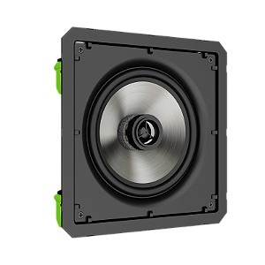 Caixa Acústica de Embutir Quadrada Loud Áudio SQ8 BL 60W RMS Bordeless (PAR)