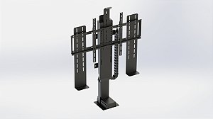 Lift Coluna TV Motorizado 24" a 65" - Embutir em Móveis e Bancadas | Projetelas