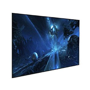 Tela Fixa Frame Slim Projetelas 133" ULTRAVISION 16:9 - Grande Formato, Qualidade Profissional