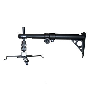 Suporte para Projetor Curta Distância Preto - Ajuste Longo até 15kg | Nardelli Pro