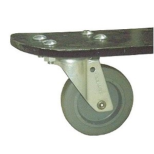 Kit Rodízios para Pedestal TV - 4 Rodas com Freio Profissional | Nardelli