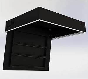 Flap TV Kayzen Tech 500 para TV 50" - Sistema Motorizado de TV Oculta com Elevação Suave