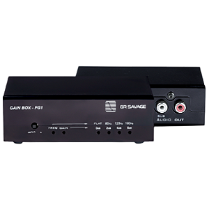 Pré-Amplificador de Sinal e Crossover Gain Box - Ganho até 6dB